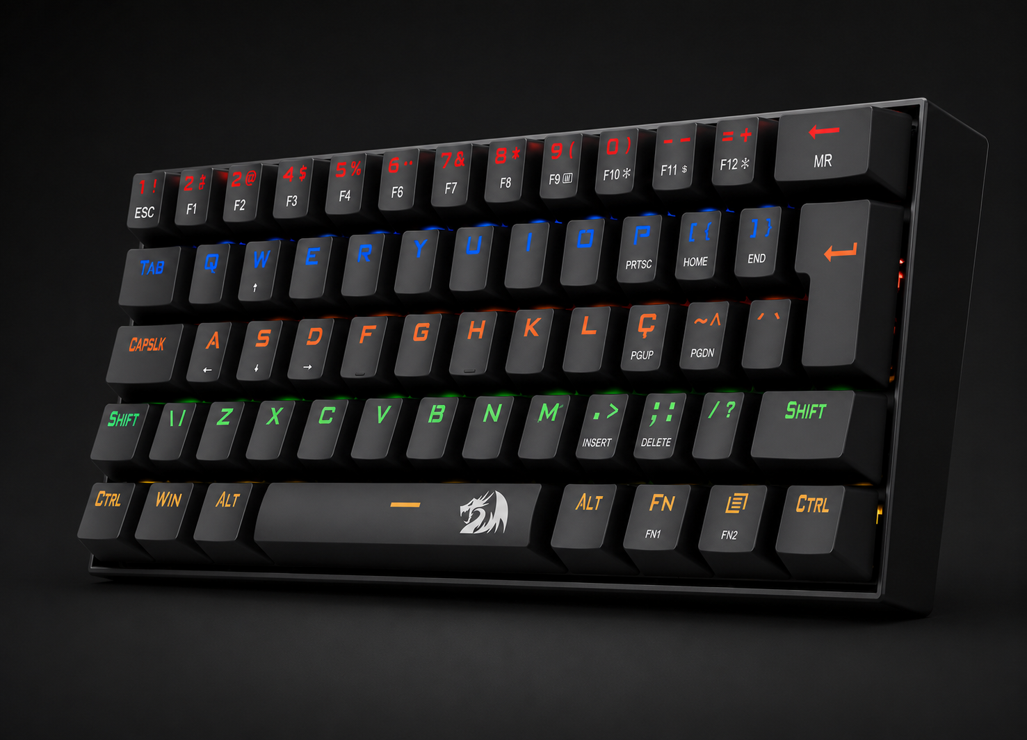 Redragon Lakshmi Rainbow Brown K606