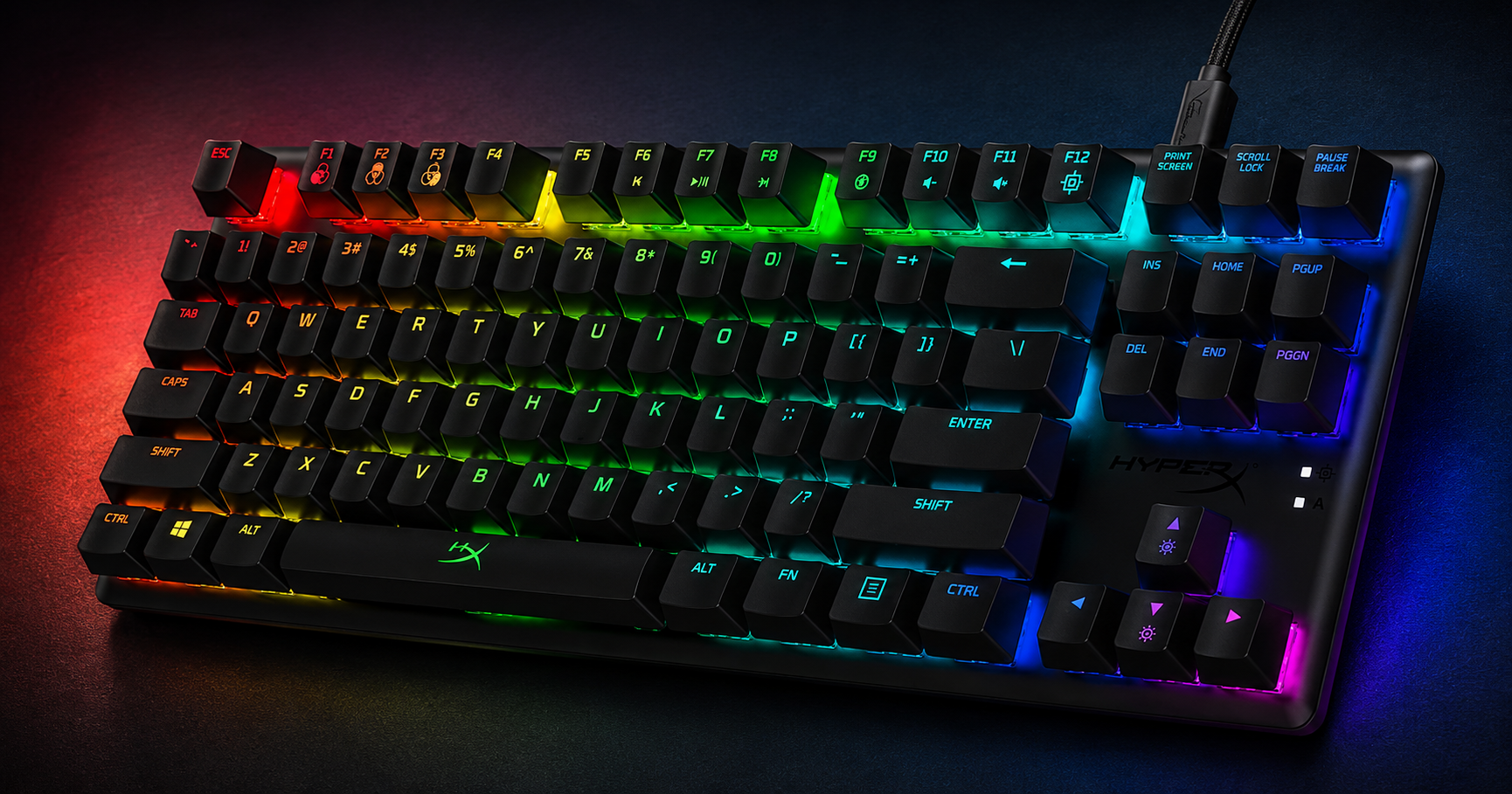 HyperX Alloy Origins Core — TKL • RGB • HyperX Red