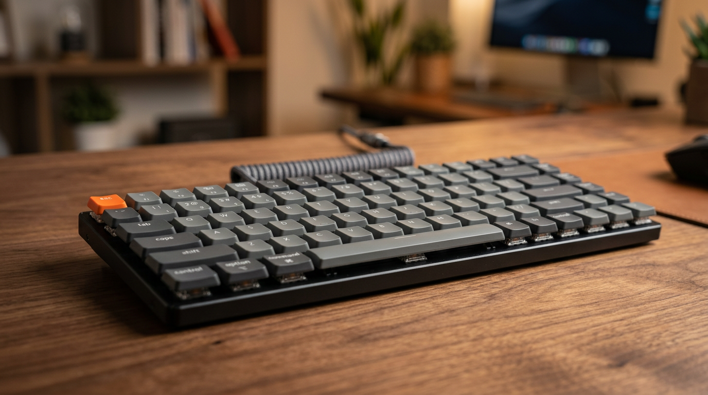 Keychron K3: Um dos Melhores Teclados Mecânicos Silenciosos para Home Office